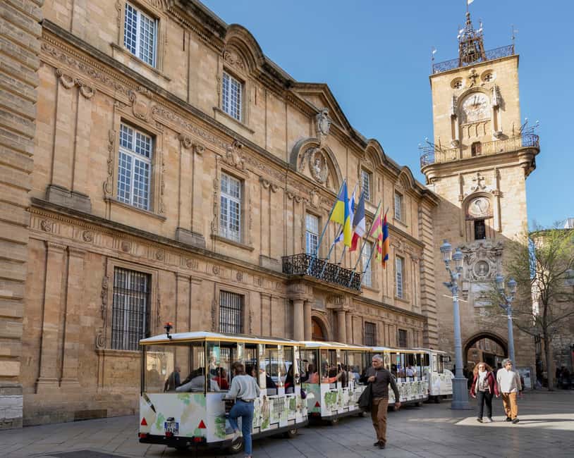 Aix-en-Provence by Electric Tourist Train – City Center Circuit - The Storytelling Engine: Live Guide and 8 Languages