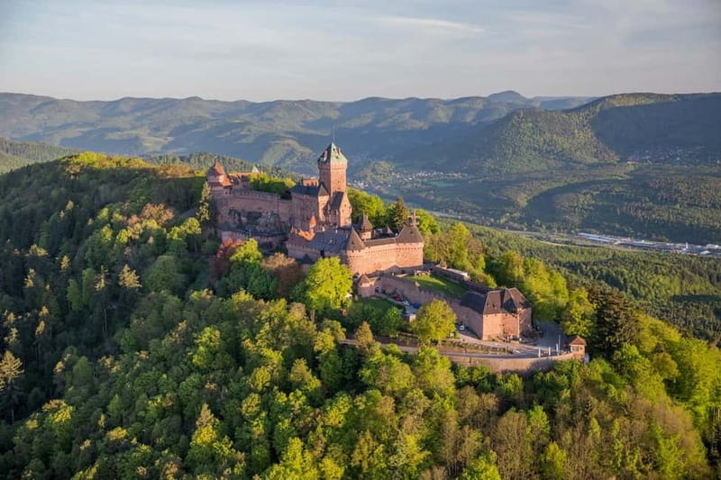 Alsace: Haut-Koenigsbourg Castle Entry Ticket - Haut-Koenigsbourg Castle, perched above Alsace