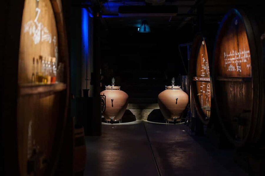 Alsatian brunch - wine tasting & Immersive wine cellar tour - Brunch as high tea: sweet and salty plates that finish the story