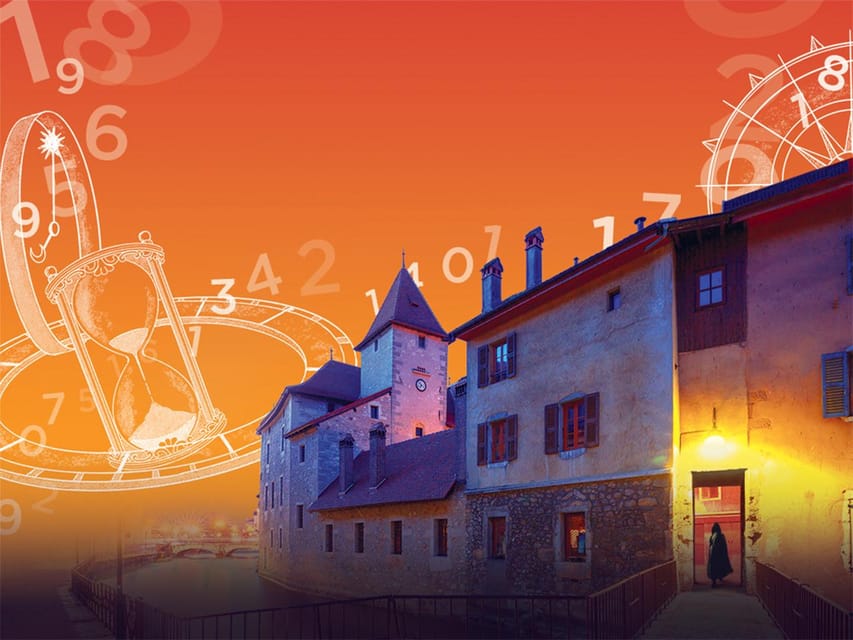 Annecy: Escape game outdoor - the shadow of the sword - The route, stop by stop: Château d’Annecy to Palais de l’Île and beyond
