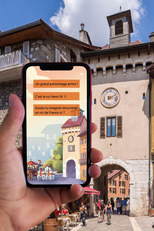 Annecy: Escape game outdoor - the shadow of the sword - Smartphone sensors and surprises: fun if you like tech-light challenges