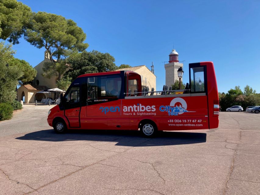 Antibes: 1 or 2-Day Hop-on Hop-off Sightseeing Bus Tour - Baie de la Garoupe and the lighthouse area for big views