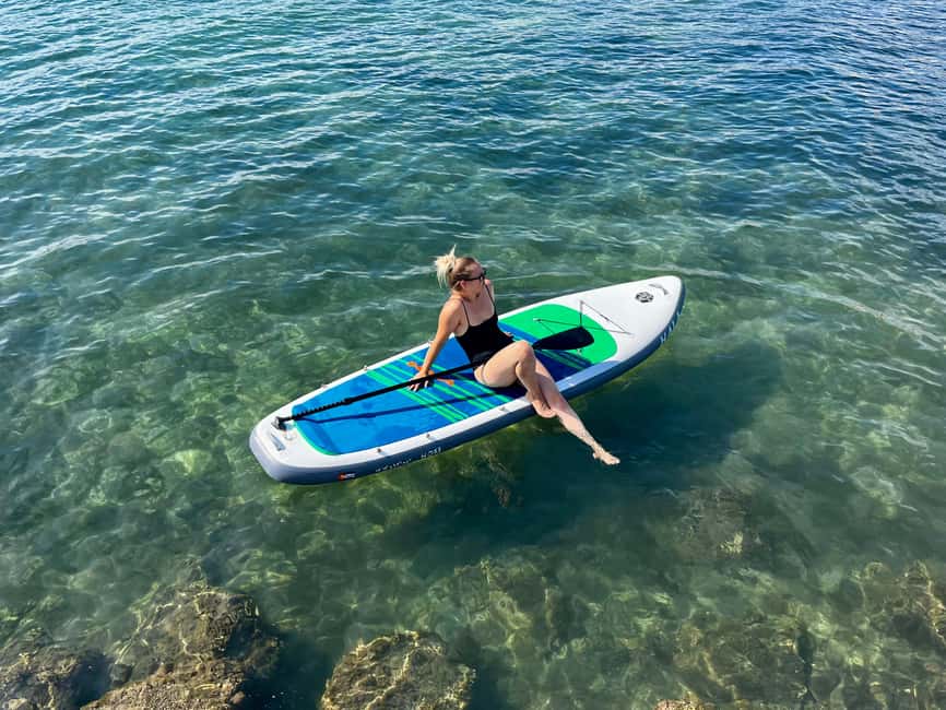 Antibes : 2-seat Paddle board Rental with photos & videos - Self-guided on the water: freedom, coves, and a simple rhythm