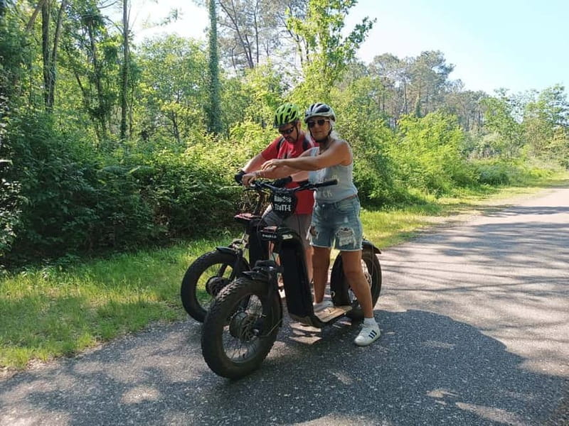 Arcachon Bay: electric scooter ride with varied routes. - How the guide makes or breaks the day (Herwan and Erwan)