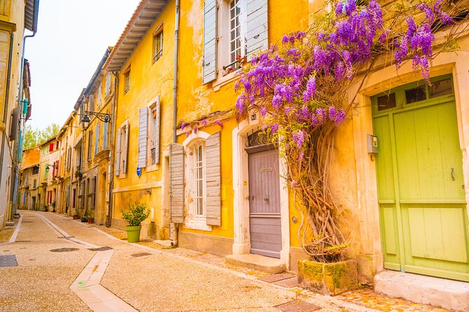 Arles, Les Baux and Saint-Remy villages Full Day Trip from Aix - Arles Walking Tour: Amphitheater Scale and UNESCO City Basics
