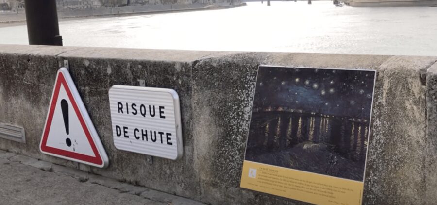 Arles Vincent Van Gogh Walking Tour with an APP - Trinquetaille Bridge stairway, a quick Van Gogh circuit moment