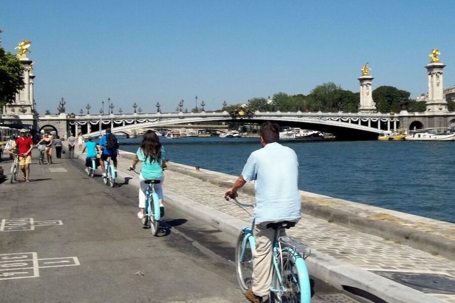 Best of Paris Bike Tour - Riding the Seine and Hitting Pont Alexandre III