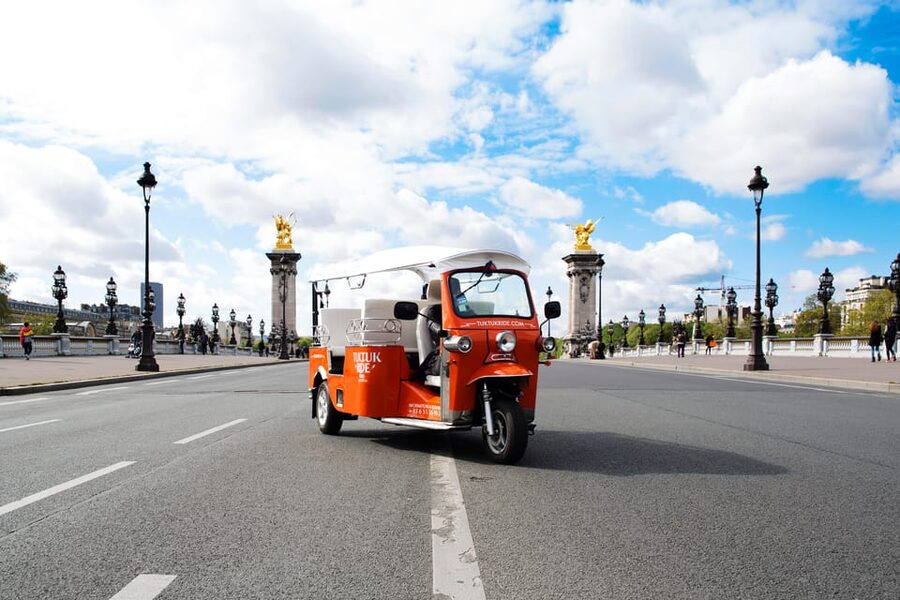 Best of Paris in 2 Hours by Private Electric TukTuk - Saint-Germain des Prés and Concorde: your day gets oriented fast