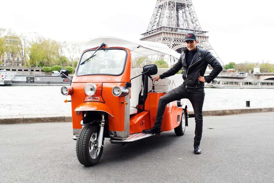 Best of Paris in 2 Hours by Private Electric TukTuk - The route: Saint-Germain-des-Prés to the Eiffel Tower loop