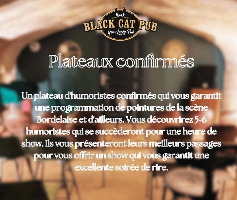 Black Cat Comedy Club - Price and value: how $4.24 works in real life