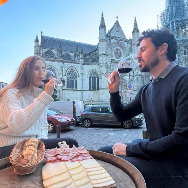 Blind Tasting: 4 Bordeaux Natural Wine + Cheese experience - Pairing without the fuss: cheeses and dry meat do the teaching