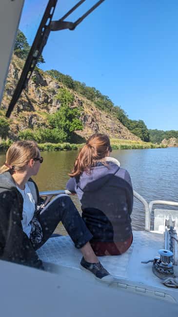 Boat ride on the Canal de la Rance - Captain Lola’s tour style: stories in French and English