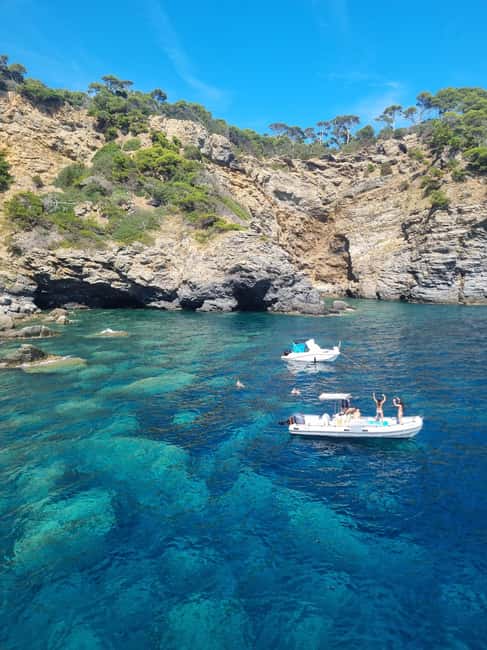 Boat trip around Porquerolles and Giens - Giens Peninsula snorkel stops: longer water time, better chances to relax