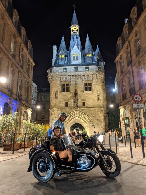 Bordeaux: Nighttime Sidecar Tour with Wine Tasting - Key Things to Love About This Sidecar Night Ride