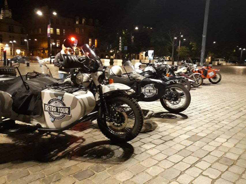 Bordeaux: Nighttime Sidecar Tour with Wine Tasting - Riding in the Sidecar: Safety, Comfort, and Seat Swaps