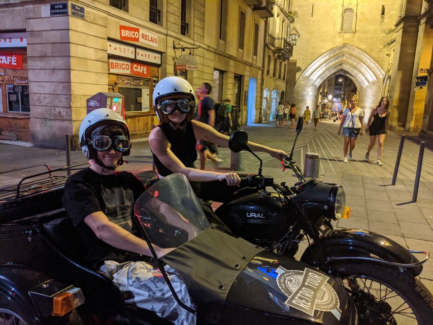 Bordeaux: Nighttime Sidecar Tour with Wine Tasting - The 90-Minute Route: What You See and Why It Matters