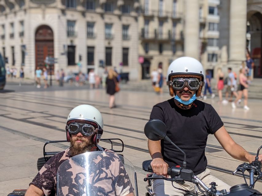 Bordeaux: Sightseeing by Side Car - The Sidecar Ride: What Comfort Feels Like in Real Life
