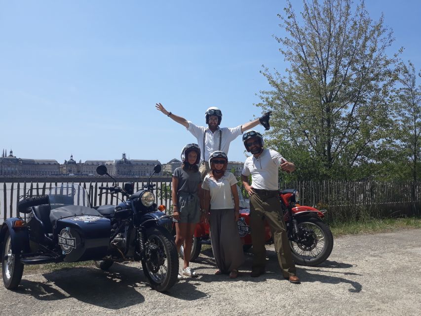 Bordeaux: Sightseeing by Side Car - The Route at a Glance, and How Flexibility Plays Out