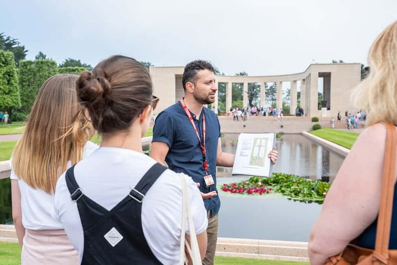 Caen: Guided D-Day Sites Tour & Caen Memorial Museum Ticket - Omaha Beach: guided time at the shoreline, with context you can use