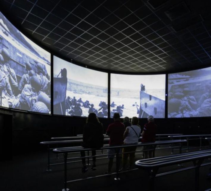 Caen: Memorial Museum Entry Ticket & Optional Audio App - The 19-minute 20th century film that sets the whole timeline