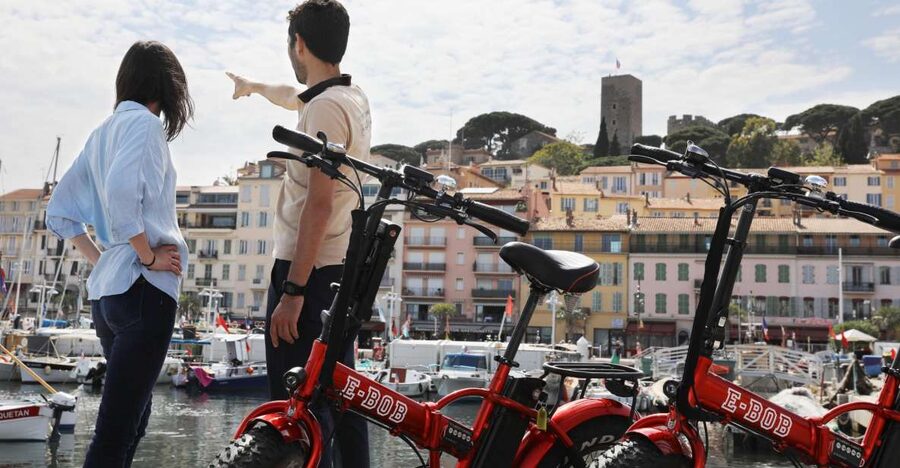 Cannes 2-Hour E-bike Tour - Starting at 22 Quai Saint-Pierre, where the tour begins