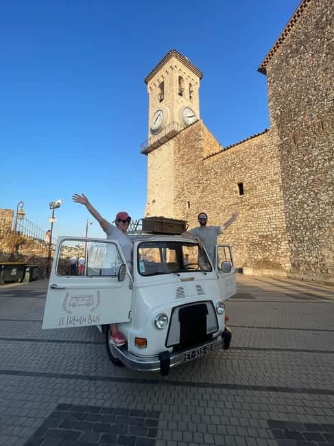Cannes: City Tour in a Vintage Bus - Palais des Festivals Photo Stop, and Why That Corner Matters