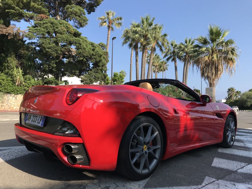 Cannes : Visite guidée en Ferrari sur les routes de Cannes - The Croisette stretch: where glamour meets real road speed