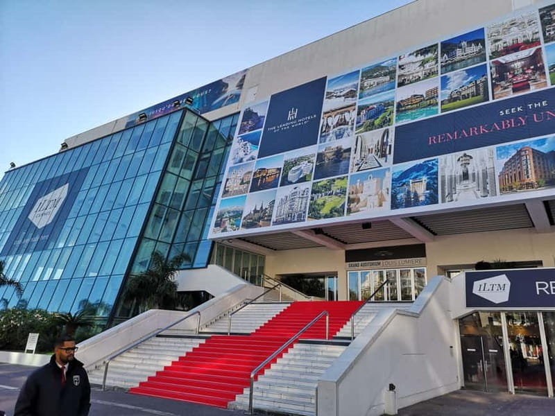 Cannes Walking Tour with Little Souvenir - Palais des Festivals and the Film Festival red carpet