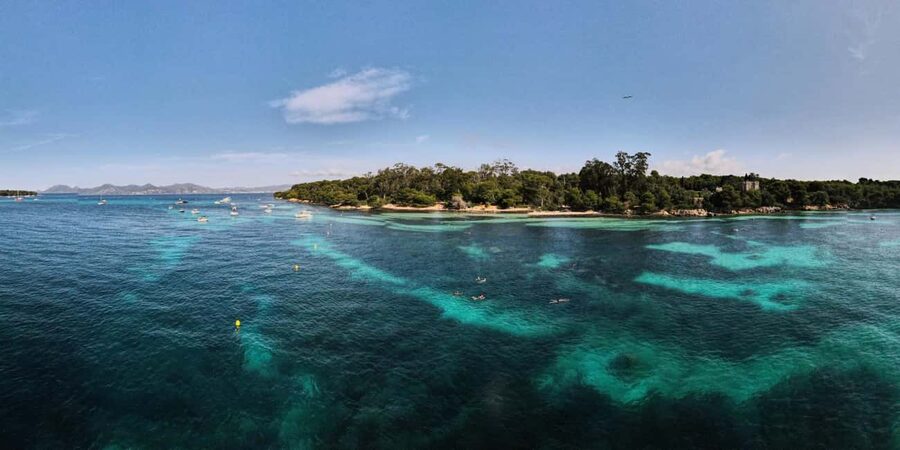 Cap d'Antibes: Kayak adventure and snorkeling, picnic or aperitif - Paddle Time 1: Plage des Ondes Stops for Views and a First Water Break