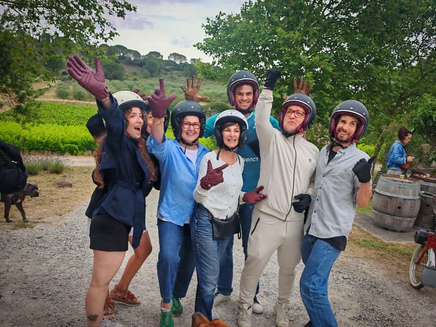 Carcassonne: Solex tour with guide and wine tasting - Diego’s hosting style: patient help for first-time Solex riders