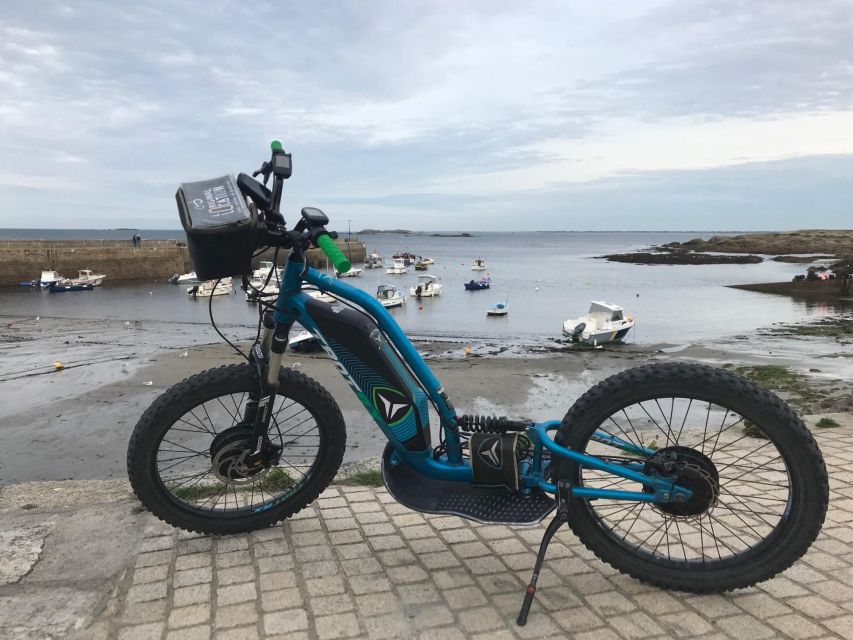 Carnac: Unusual rides on all-terrain electric scooters - Where the ride starts at the site du minigolf in Erdeven