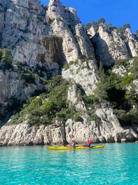 Cassis: Calanques National Park Sea Kayaking Tour - The kayak setup: stable, safe, and beginner-friendly, with one catch