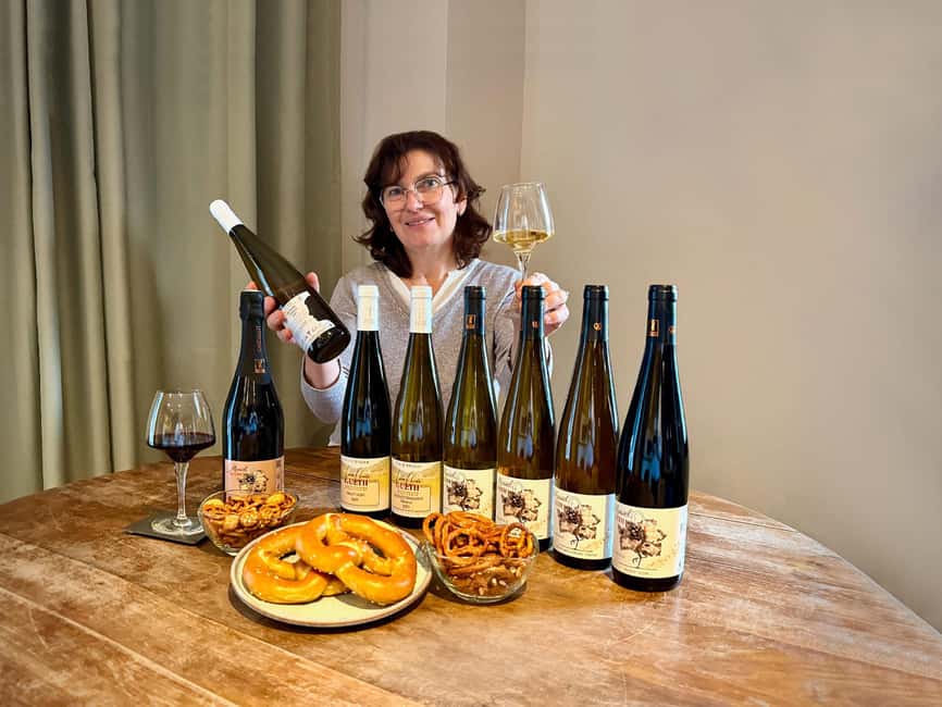 Cellar visit and Alsace wine tasting with a feminine touch - Price and value: why $20 makes sense for this format