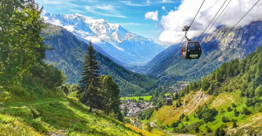 Chamonix & Mont Blanc Scenic Glass-Roof Bus Tour from Geneva - From Geneva to Chamonix via the Arve Valley, where the mountains start talking
