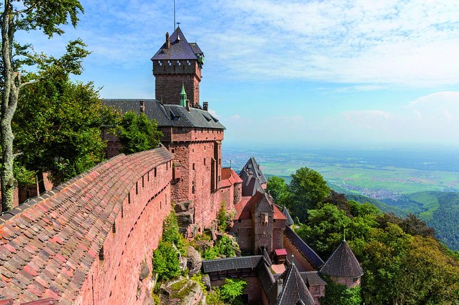 Colmar, Medieval Village & Castle Small Group from Strasbourg - Eguisheim and Riquewihr: medieval walls, flowered buildings, and real free time