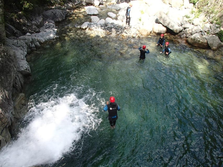 Corte Region: Fun Canyoning Verghellu - Verghellu Canyon: what makes this Corte canyoning so much fun