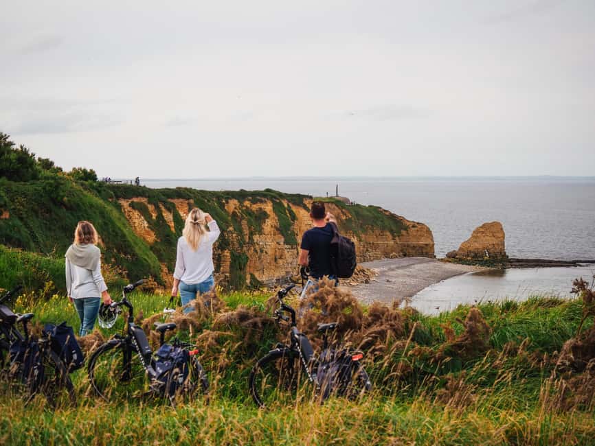 D-Day E-Bike excursion self guided - Pointe du Hoc and Omaha Beach: where the big views do the talking