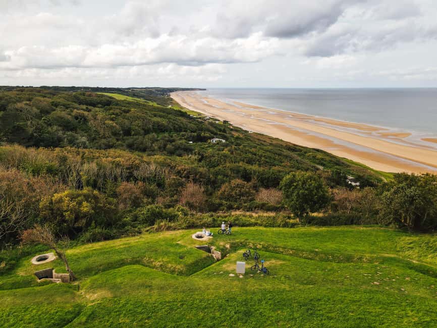 D-Day E-Bike excursion self guided - Arromanches Mulberry Harbor: the engineering you can walk in your head