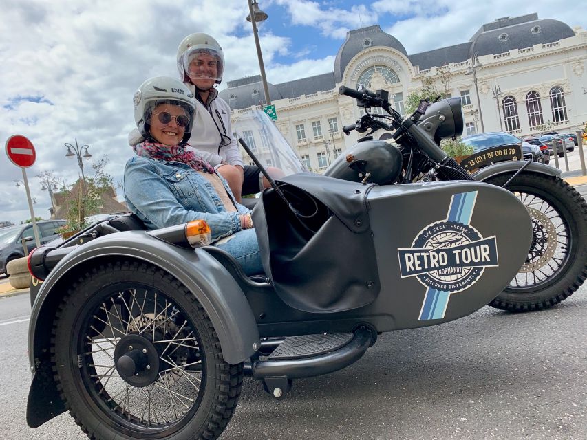 Deauville: Private Guided Tour by Vintage Sidecar - Deauville-La Touques Racecourse: history without the textbook vibe