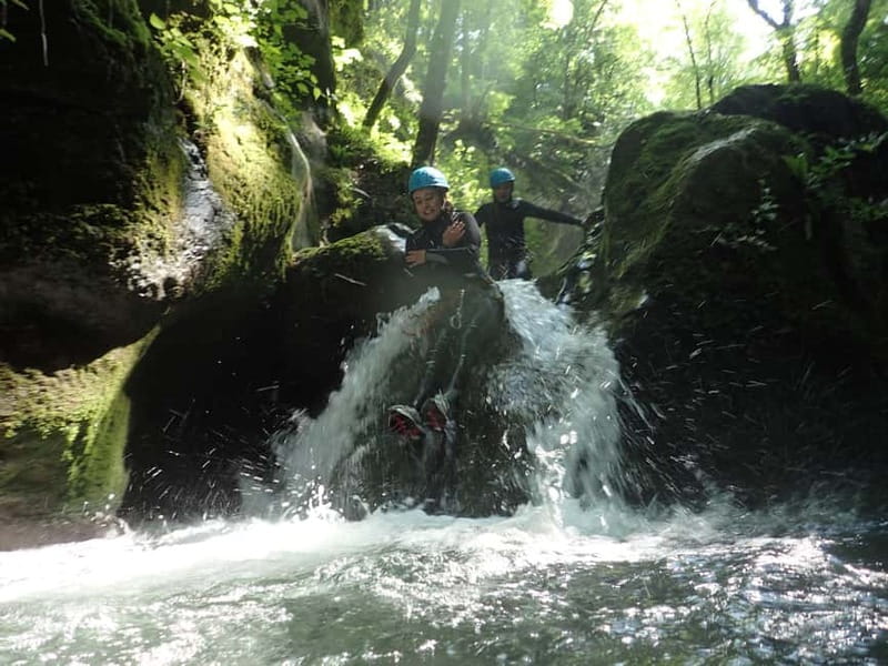 Discovery of The Upper Part Of Furon Canyon - Your 3 hour descent: approach, climb, slides, and waterfall moments