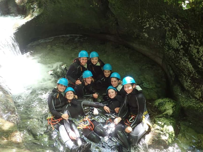 Discovery of The Upper Part Of Furon Canyon - Guide quality: what you gain from a certified canyoning team