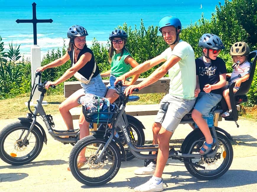 E-bike Guided Tour Biarritz & small villages - Bidart and Biarritz waterfront: where the views make sense