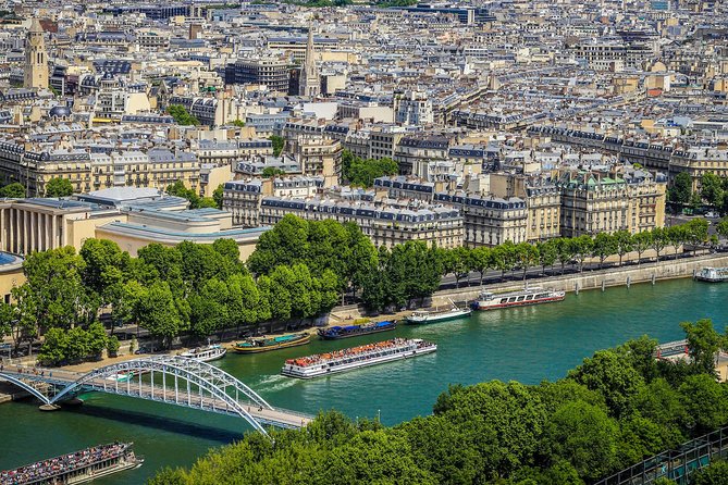 Eiffel Tower Elevator Tour with Optional Summit & Cruise Access - Optional Seine River cruise upgrade: a guided finish from the water