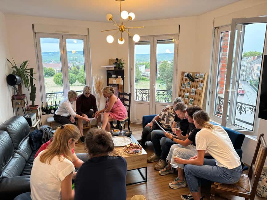 Epernay : Atypical Champagne tasting with a great view - Meet Thomas Brasher, and set the tone right away
