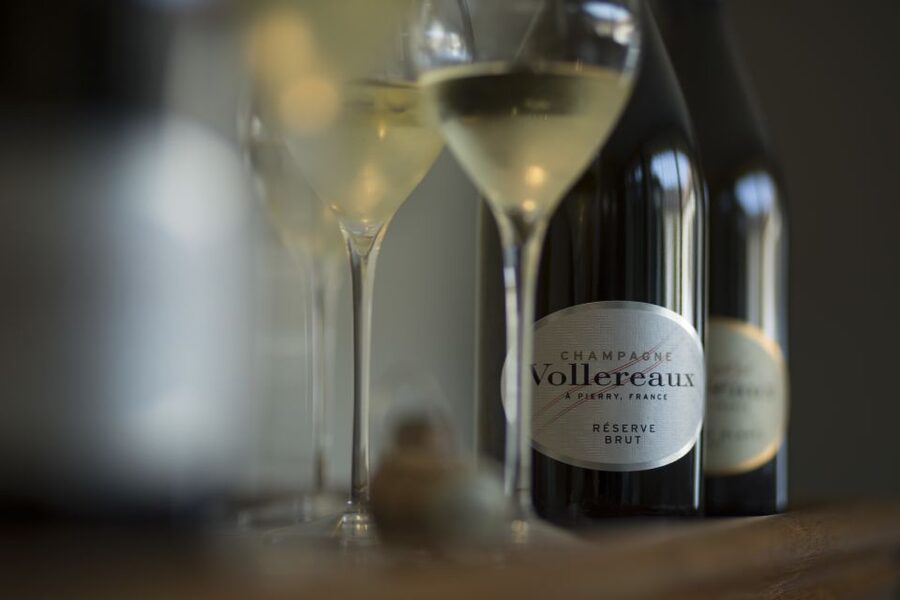 Epernay: Guided Tour of Champagne Cellar with Tastings - Entering Vollereaux Champagne in Epernay’s Marne Valley