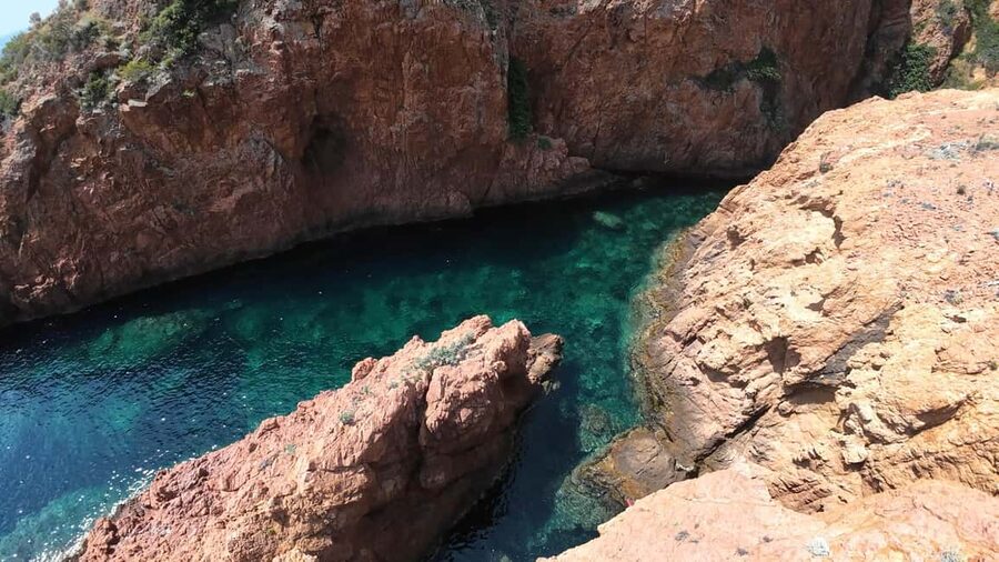Fréjus : Esterel Calanques Cruise (Comfort Boat) + Swim Stop - The Captain’s Route: From Port Fréjus Toward Cap Dramont