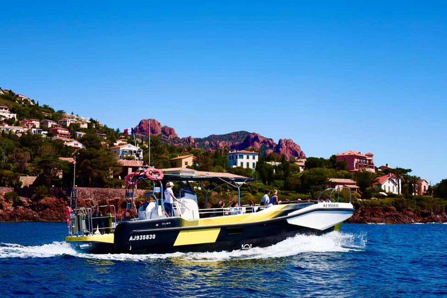 Fréjus : Esterel Calanques Cruise (Comfort Boat) + Swim Stop - Price and Value: What $64 Buys You on the Coast