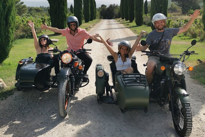 From Aix-en-Provence : Half-day Sidecar Wine Tour - Aix sidecar wine tour: what you are really signing up for