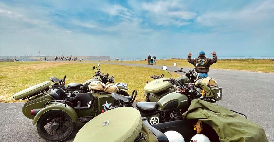 From Bayeux: Half-Day Normandy WWII Sidecar Tour - Port-en-Bessin-Huppain Break: A Real Fishing Village Moment