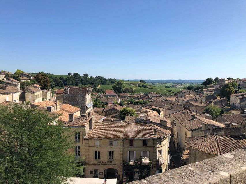 From Bordeaux: Half-Day Saint-Emilion Wine Tour - Your first château stop: grand cru, family ownership, and cellar talk